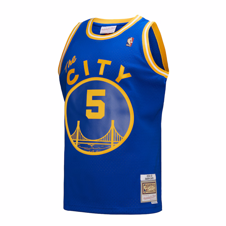Baron Davis Warriors Mitchell & Ness 2004/05 HWC Retro Trikot