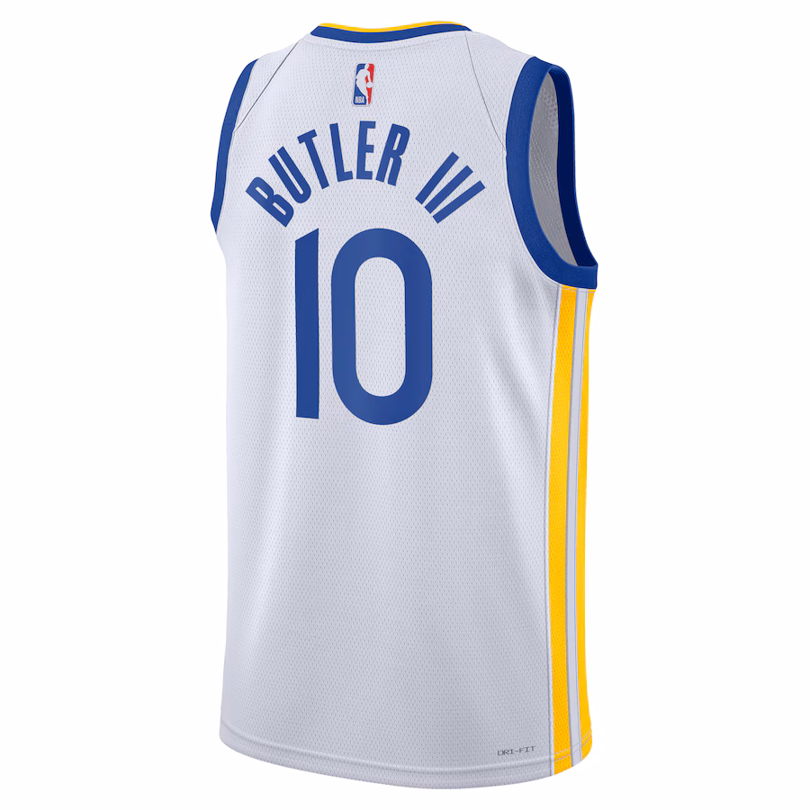 Jimmy Butler, Golden State Warriors, Unisex-Jersey, Association Edition, Weiß