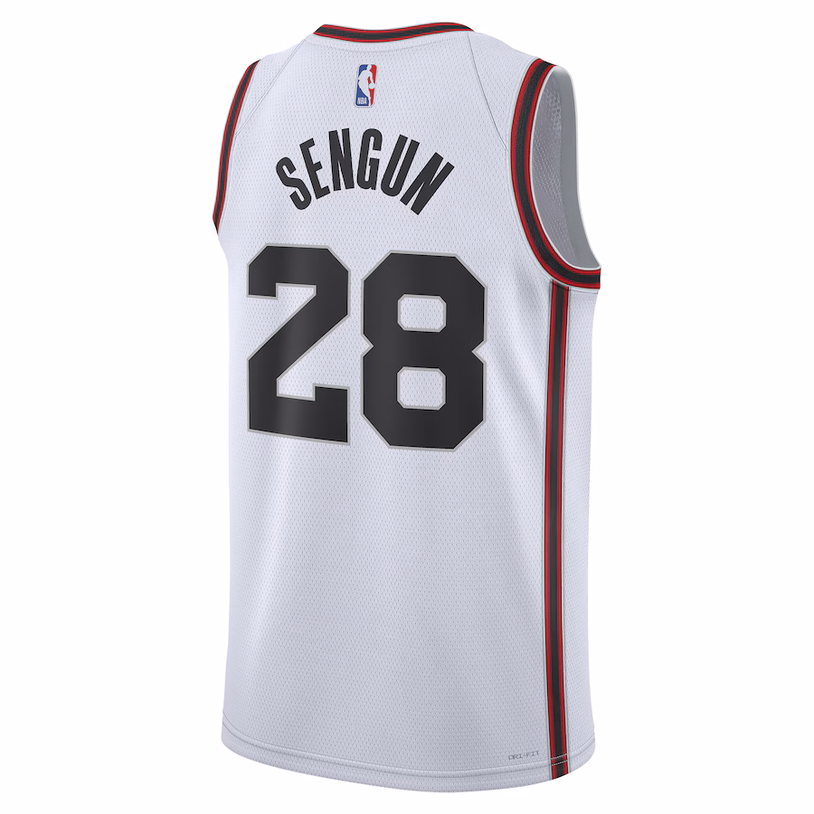 Alperen Sengun, Houston Rockets, Unisex 2024/25 City Edition, White