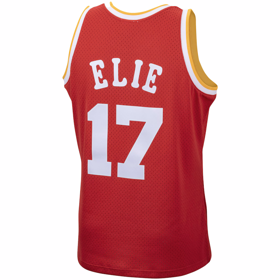 Mario Elie Houston Rockets 1993/94 Hardwood Classics Retro Jersey