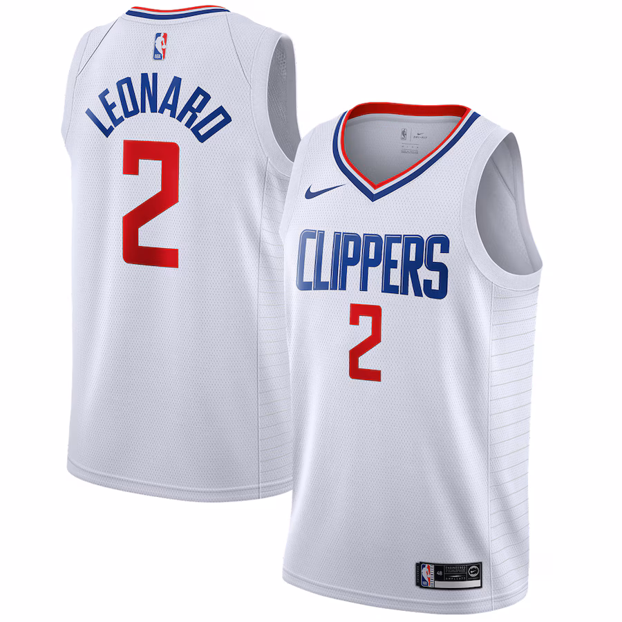 Kawhi Leonard, Los Angeles Clippers 2019/2020 Association Edition, White