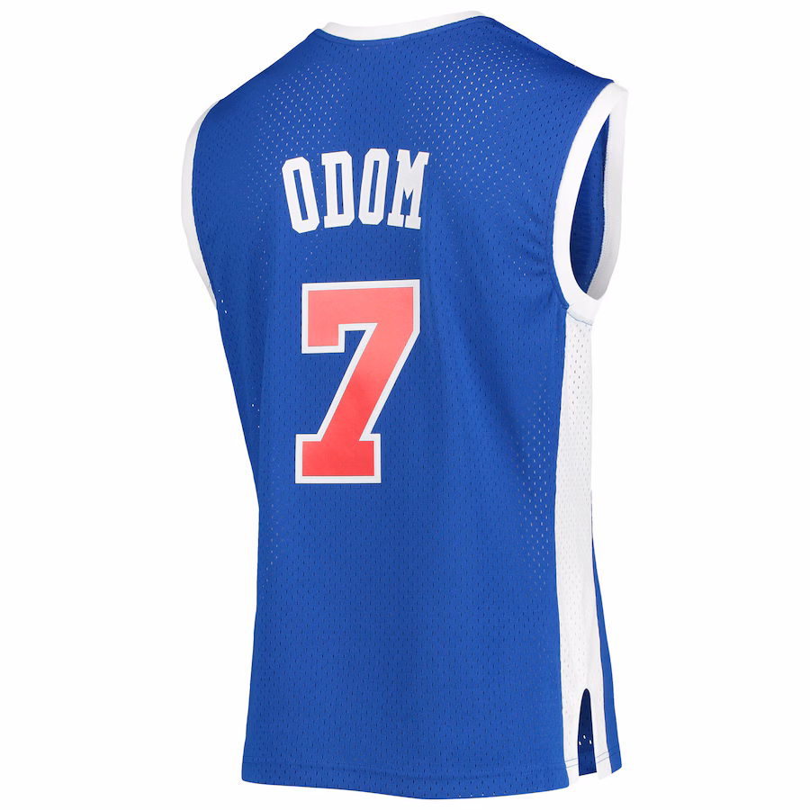 Lamar Odom, Los Angeles Clippers, 2002/03, Navy Blue