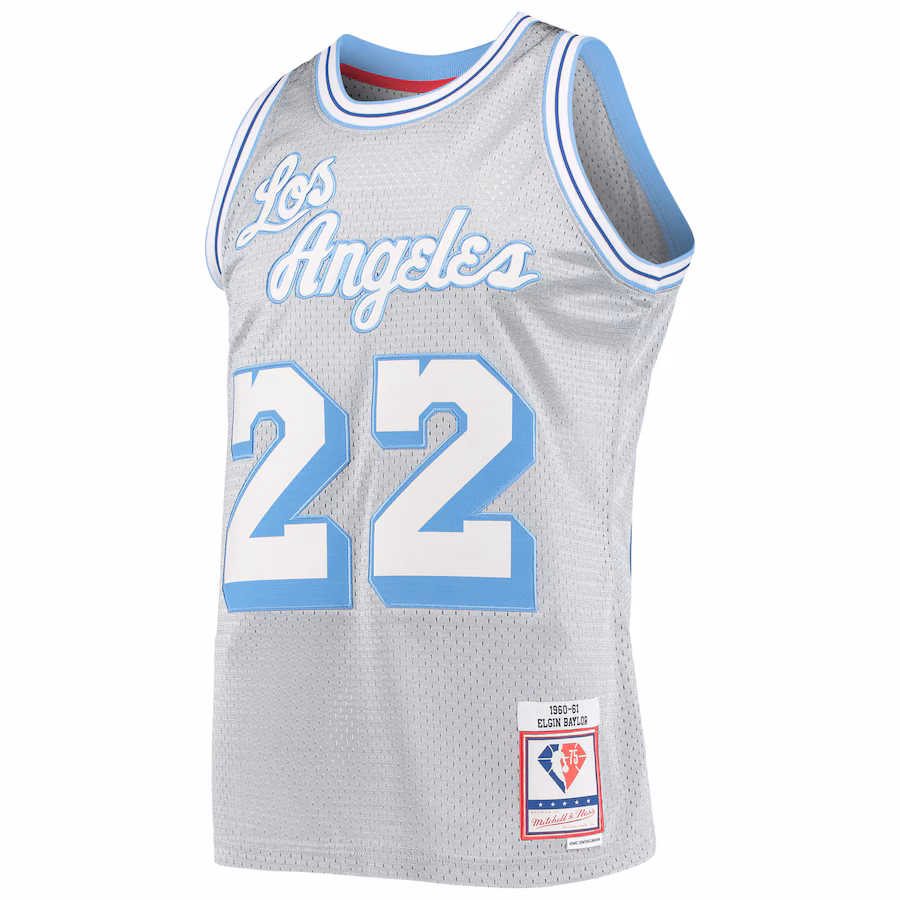 ELGIN BAYLOR Los Angeles Lakers édition 75e anniversaire 1960/61