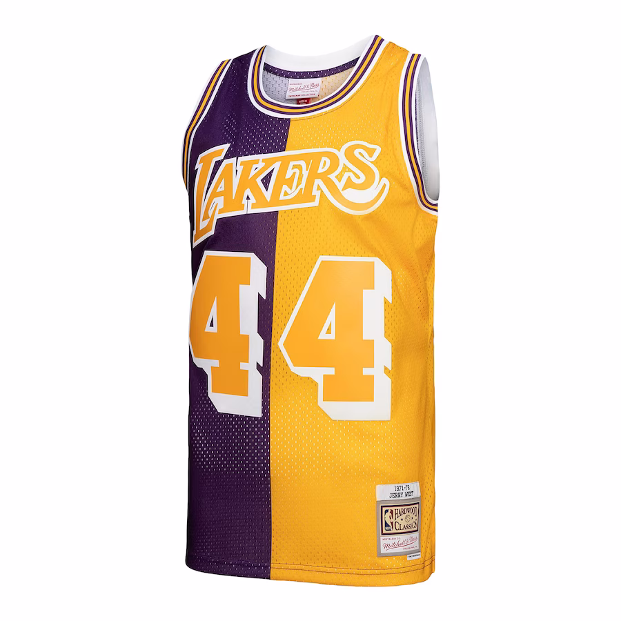 Jerry West, Los Angeles Lakers, 1971/72, Viola/Oro