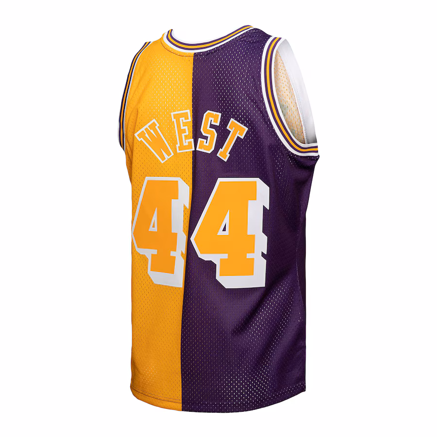Jerry West, Los Angeles Lakers, 1971/72, Viola/Oro