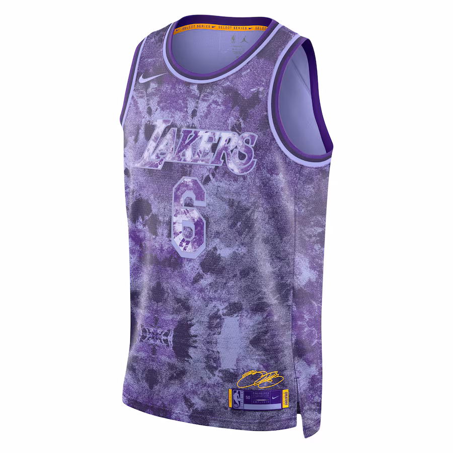 LeBron James, Los Angeles Lakers, Unisexo, Púrpura