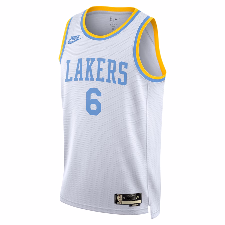 LeBron James, Los Angeles Lakers, Classic Edition, White