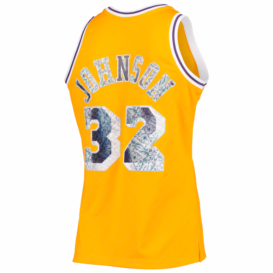Magic Johnson Lakers Mitchell & Ness 75th Anniversary Diamond Edition 1984/85 Jersey