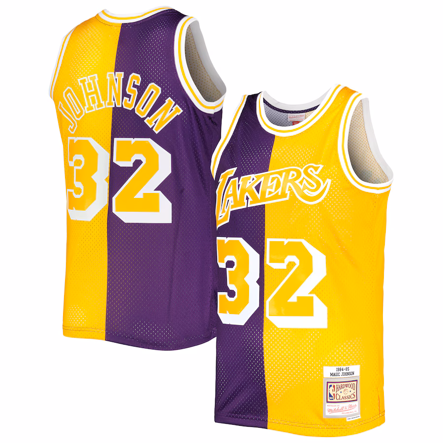 Magic Johnson, Los Angeles Lakers 1984/85, Viola/Oro