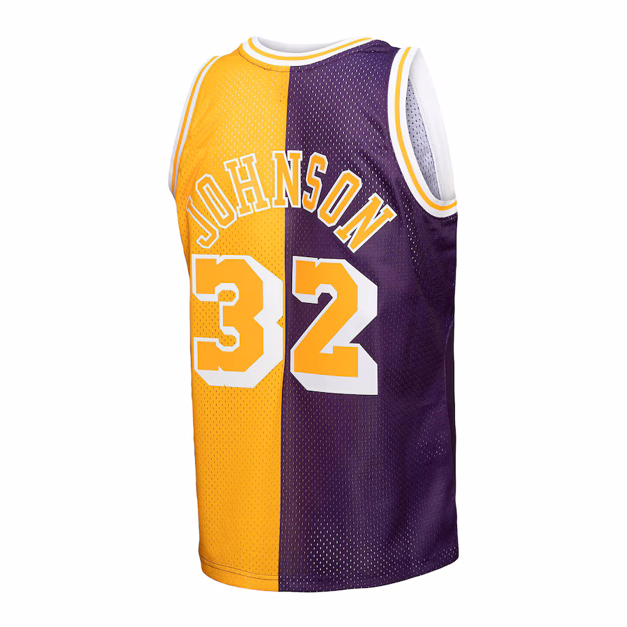 Magic Johnson, Los Angeles Lakers, 1984/85, Purple/Gold