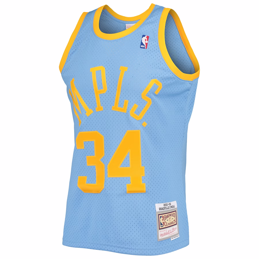 Shaquille O'Neal, Los Angeles Lakers, Edizione Classica 2001/02, Blu