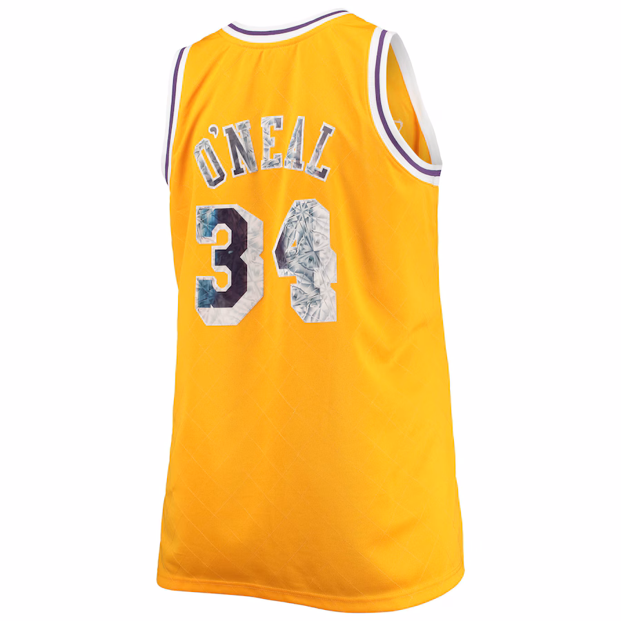 Shaquille O'Neal, Los Angeles Lakers, 1996-97 NBA 75th Anniversary Diamond Edition, Gold