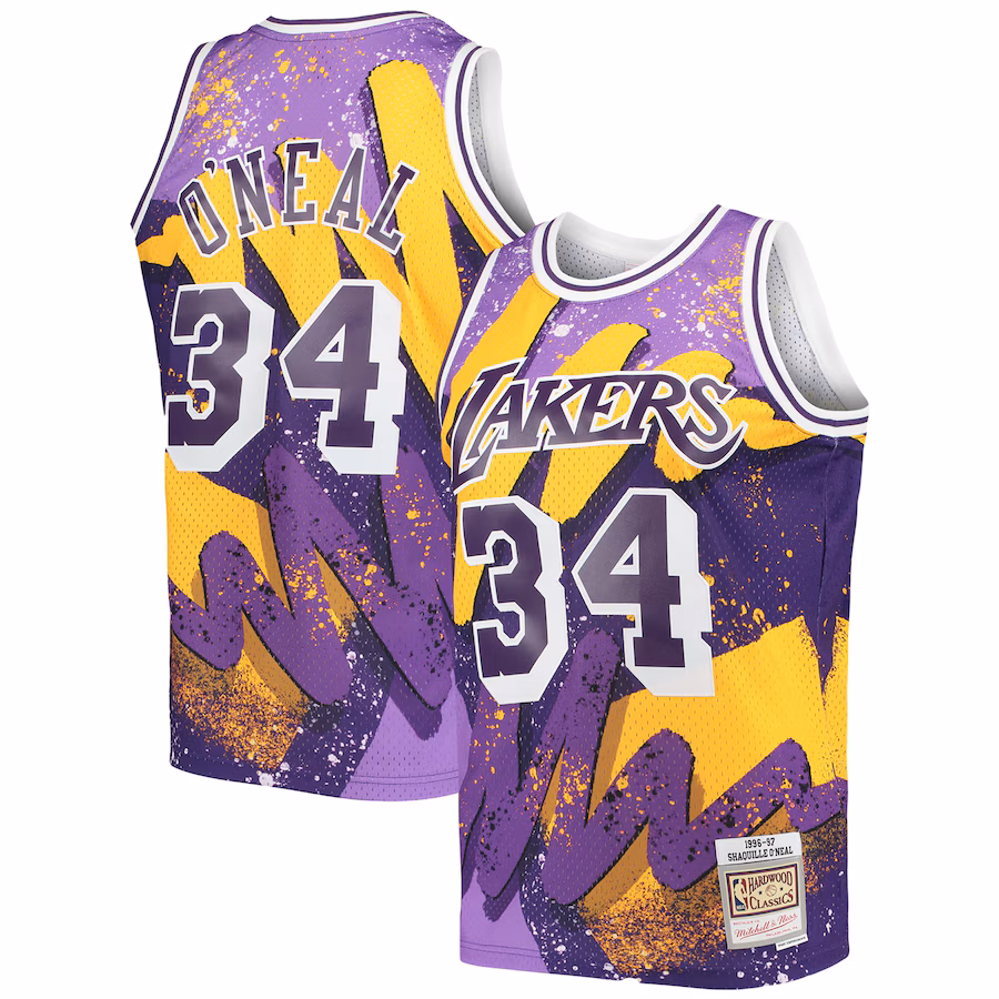 Shaquille O'Neal, Los Angeles Lakers, 1996/97, Purple