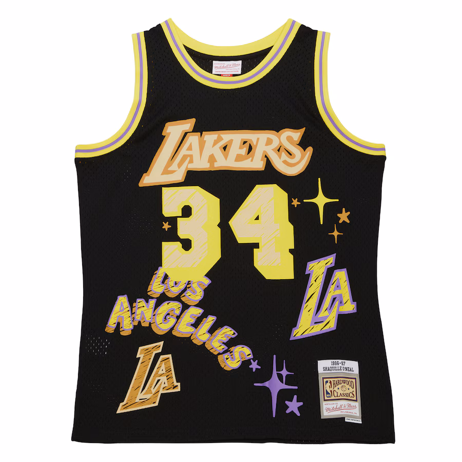 Shaquille O'Neal, Los Angeles Lakers, 1996/97, Nero
