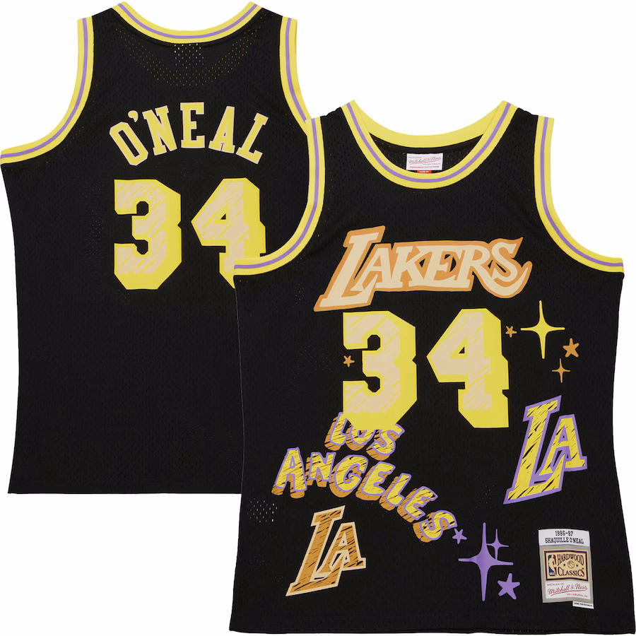 Shaquille O'Neal, Los Angeles Lakers, 1996/97, Black