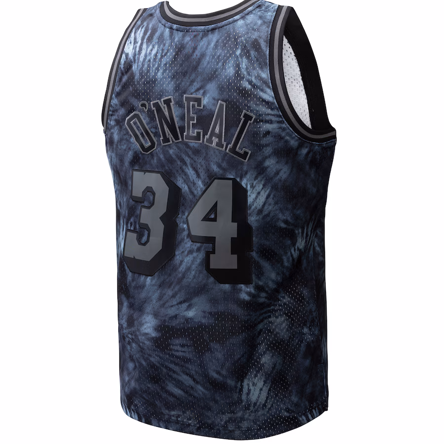 Shaquille O'Neal, Los Angeles Lakers, 1996/97 Bindfärbung, Schwarz