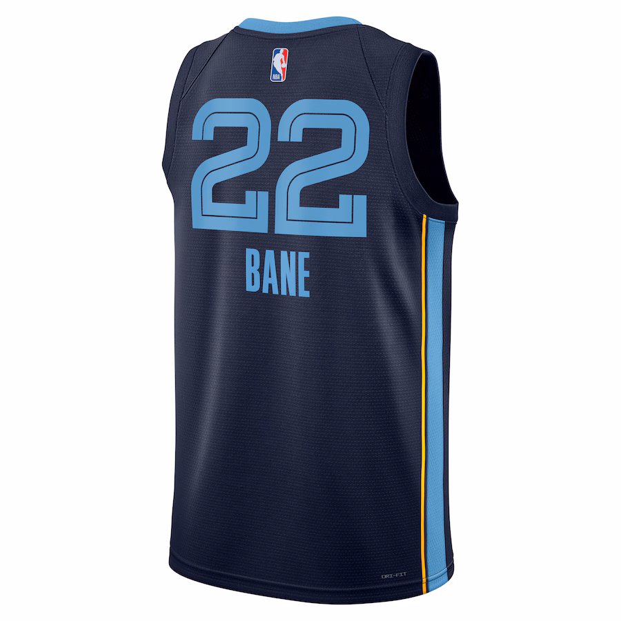Desmond Bane, Memphis Grizzlies, Edizione Icona, Blu marinaio