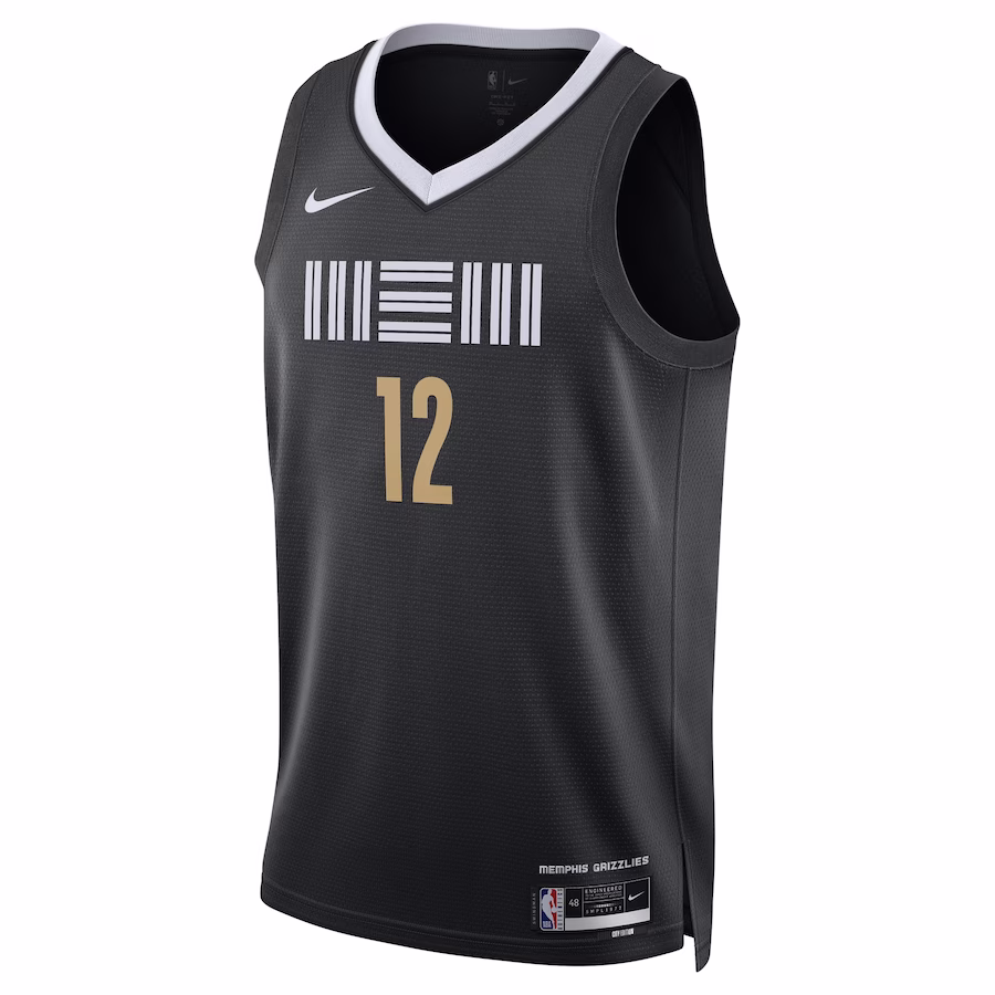 Ja Morant, Memphis Grizzlies, Saison 2023/24, Édition Ville, Noir