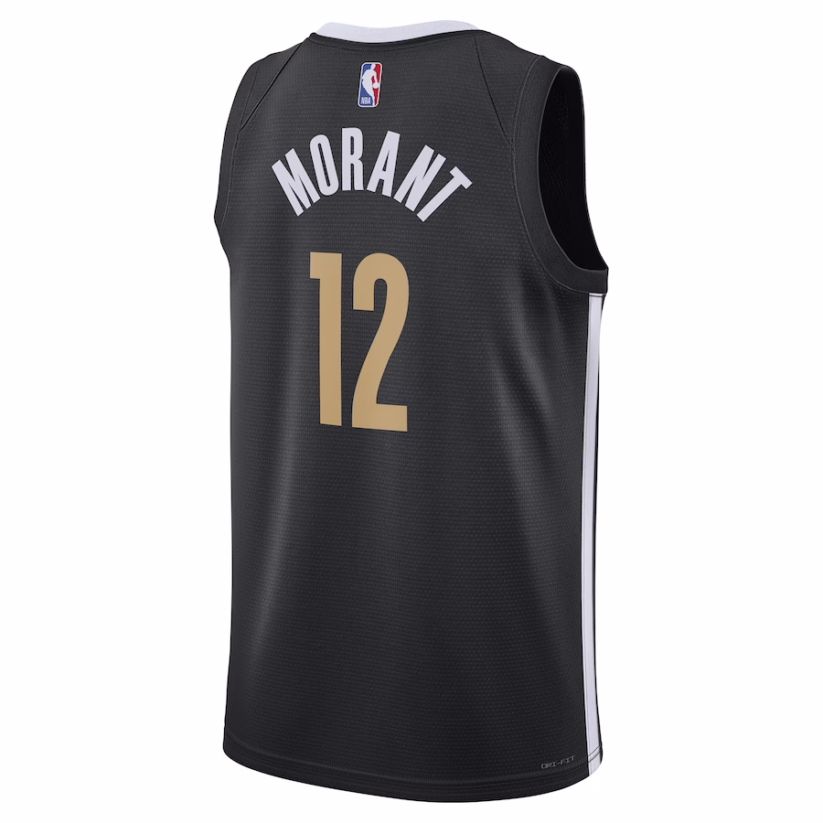 Ja Morant, Memphis Grizzlies, Saison 2023/24, Édition Ville, Noir