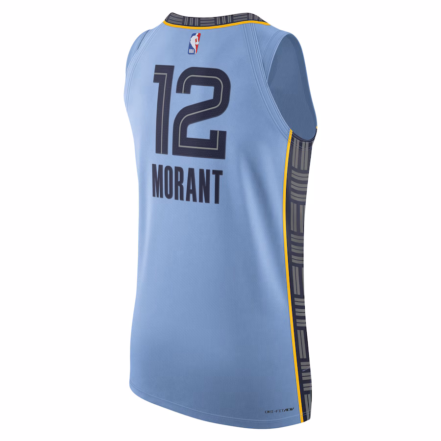 Ja Morant, Memphis Grizzlies, Statement-Edition, Hellblau