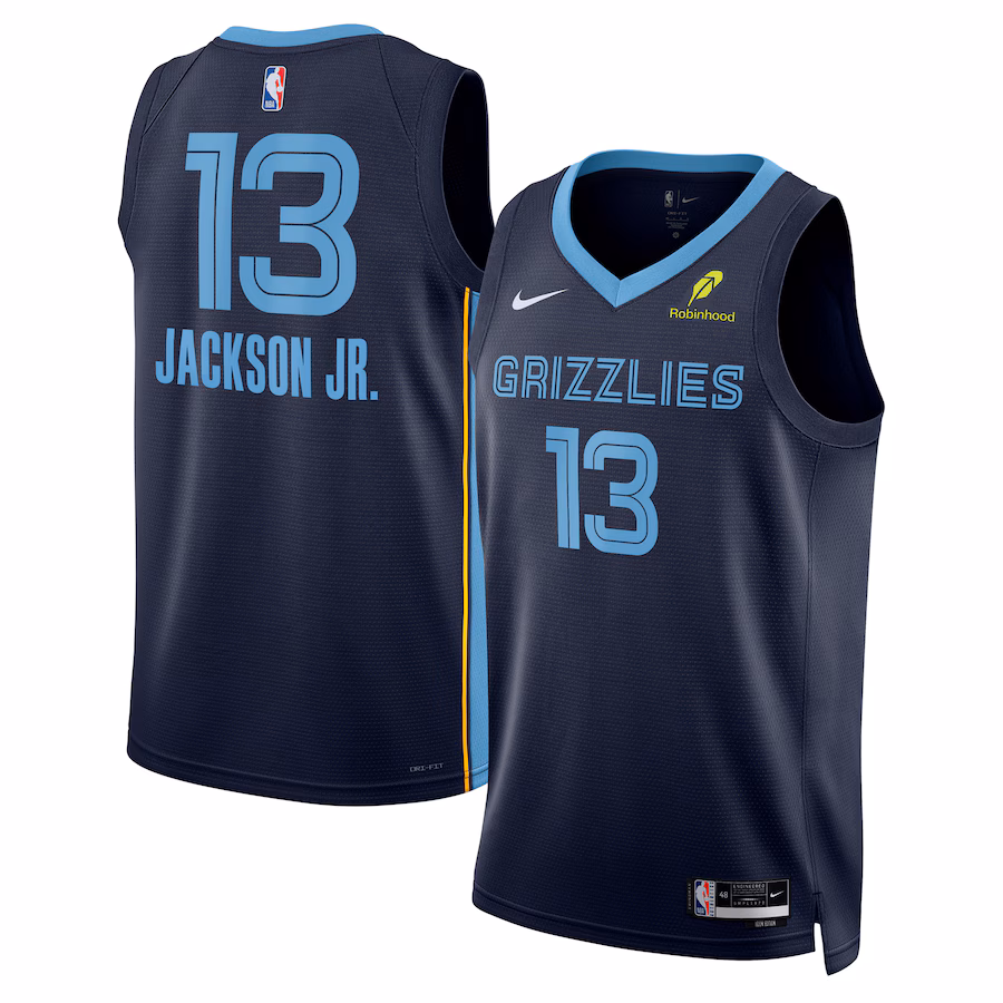Jaren Jackson Jr., Memphis Grizzlies, Edizione Icona, Blu Marina
