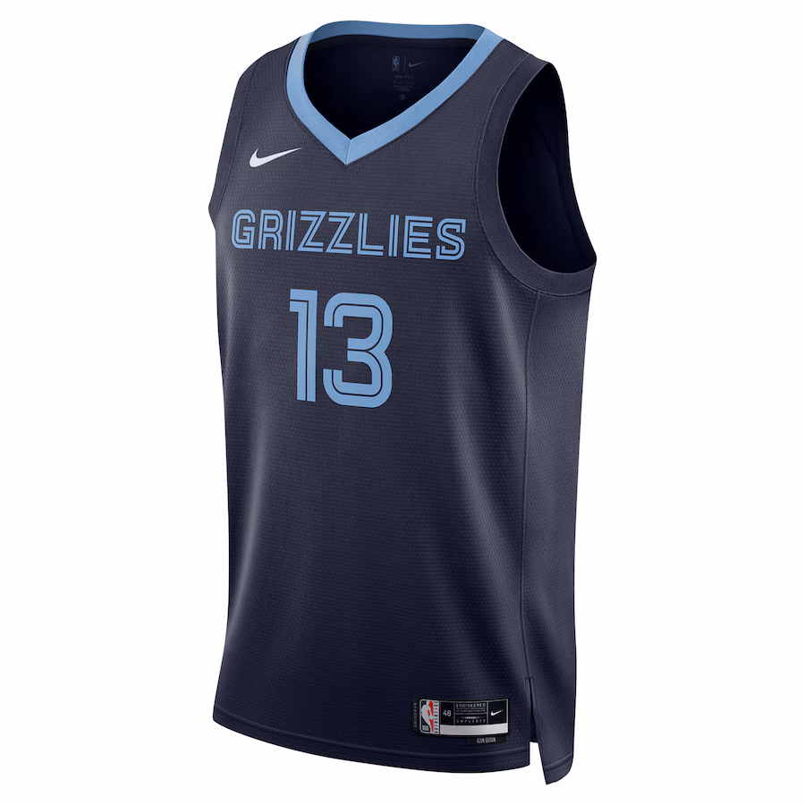 Jaren Jackson Jr., Memphis Grizzlies, Edizione Icona, Blu Marina