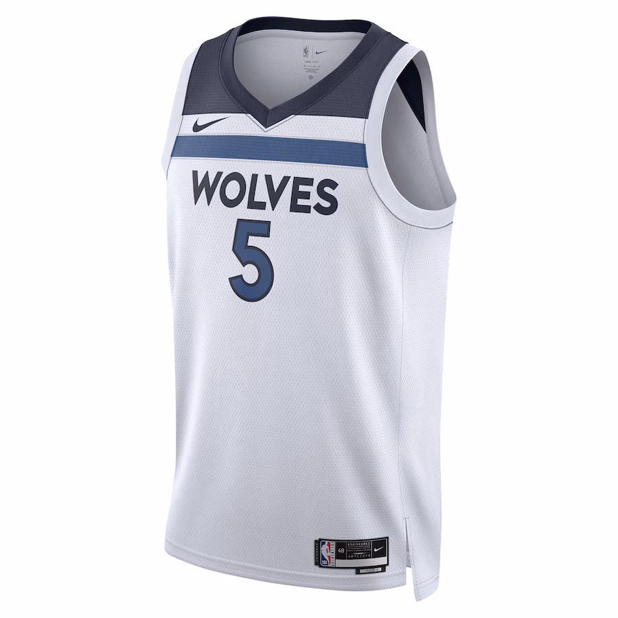 Anthony Edwards Minnesota Timberwolves Association Edition White