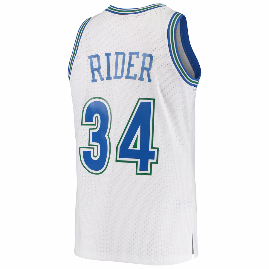 Isaiah Rider, Minnesota Timberwolves, 1995/96, White