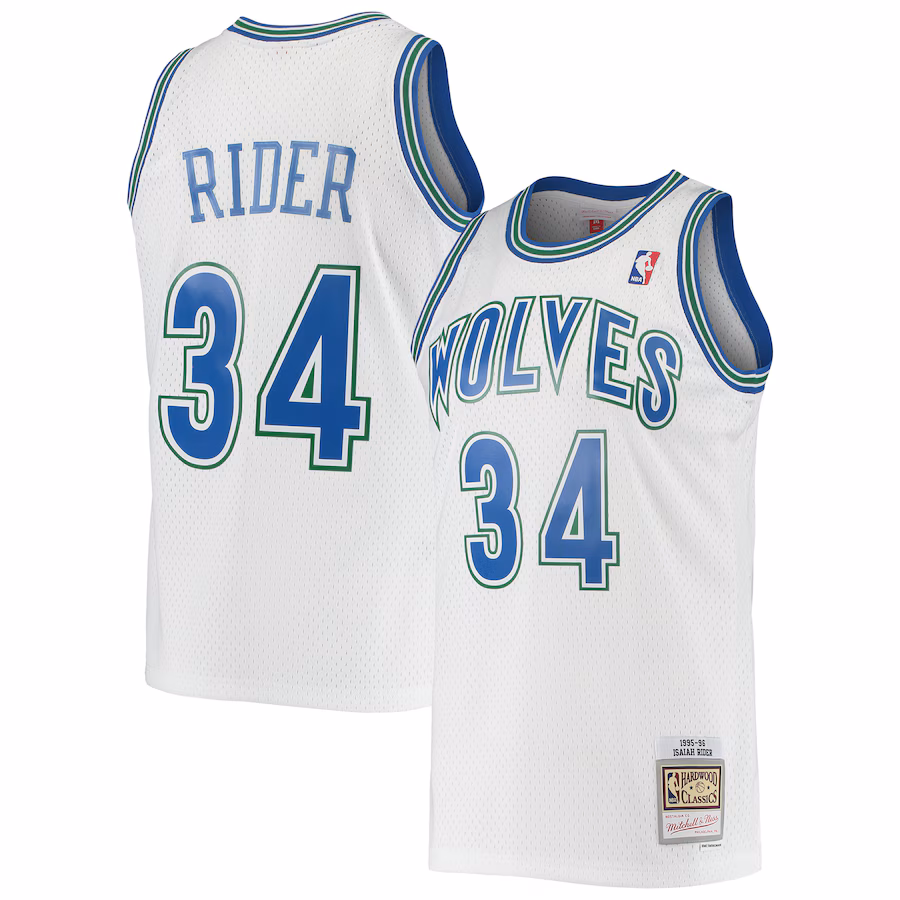 Isaiah Rider, Minnesota Timberwolves, 1995/96, Bianco