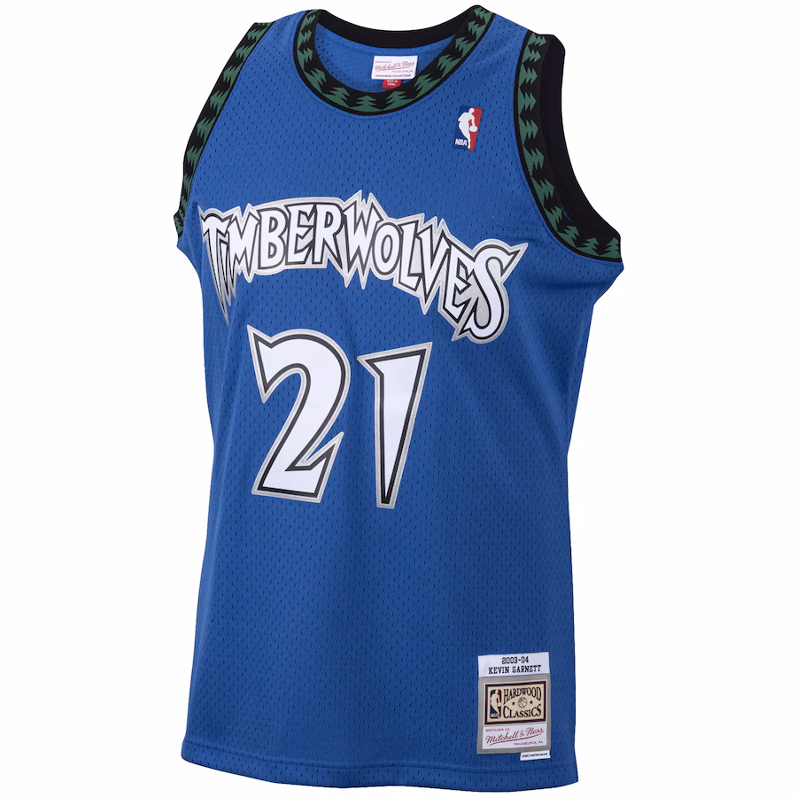 Kevin Garnett, Minnesota Timberwolves, 2003-04, Bleu
