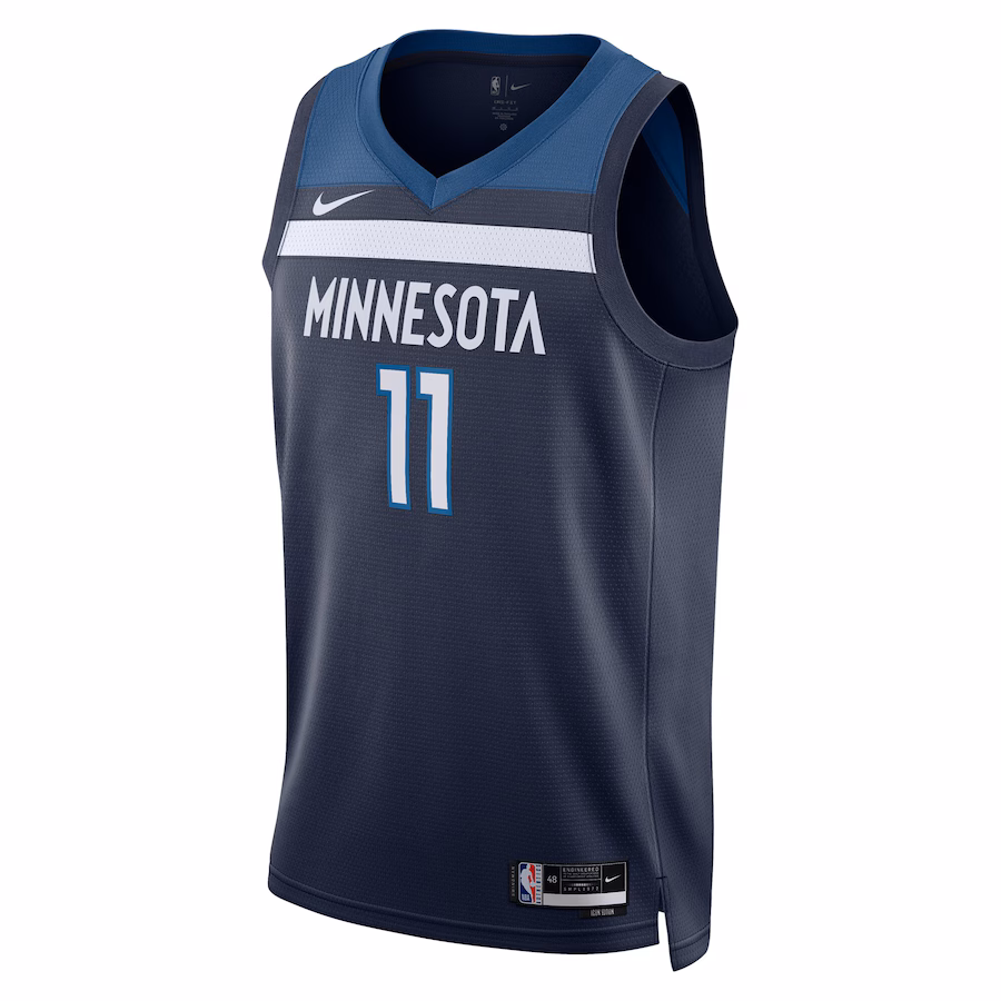 Naz Reid, Minnesota Timberwolves, Icon Edition, Navy Blue