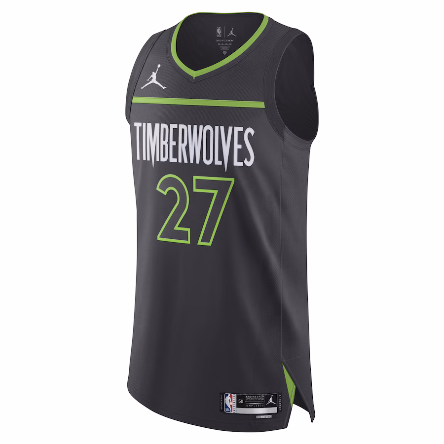 Rudy Gobert, Minnesota Timberwolves, Édition Statement, Gris foncé