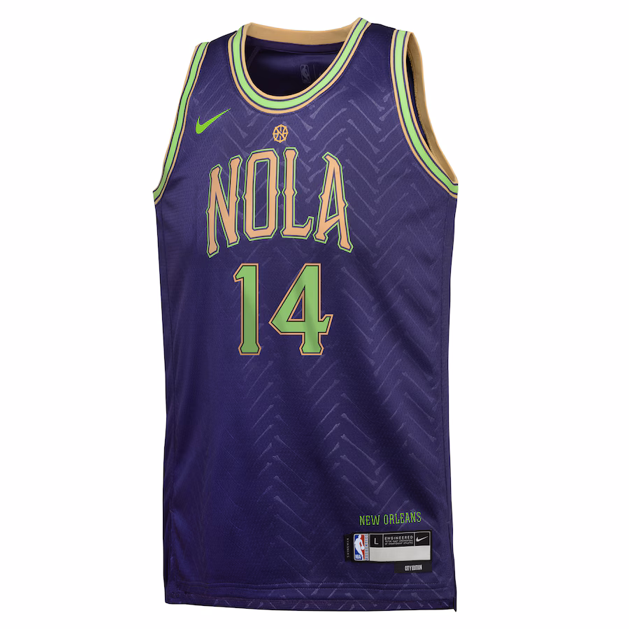 Brandon Ingram, New Orleans Pelicans, Edición de Ciudad 2024/25, Púrpura