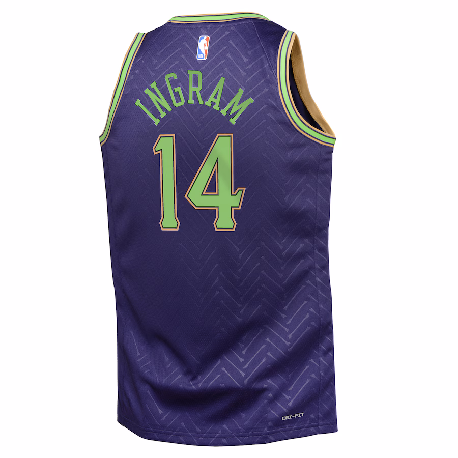 Brandon Ingram, New Orleans Pelicans, Edición de Ciudad 2024/25, Púrpura