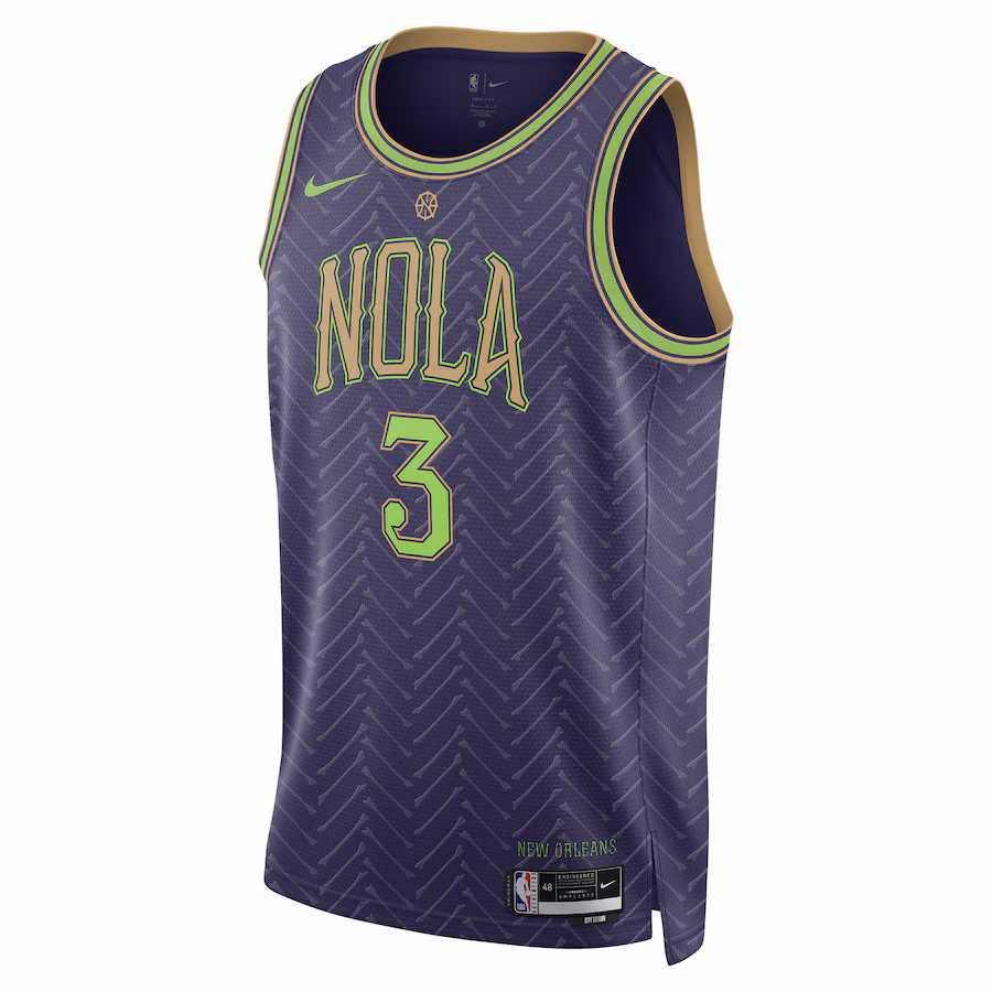 CJ McCollum, New Orleans Pelicans, Saison 2024/25, Édition City, Violet