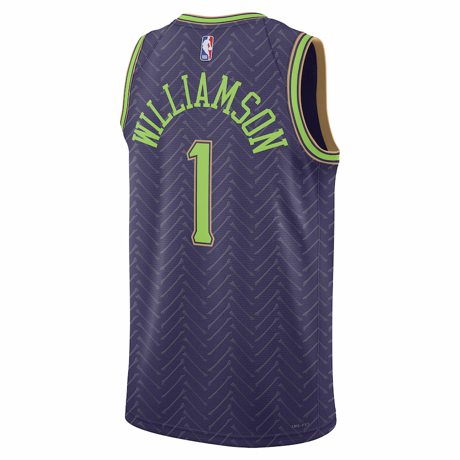 Zion Williamson, New Orleans Pelicans, Saison 2024/25, Édition Ville, Violet