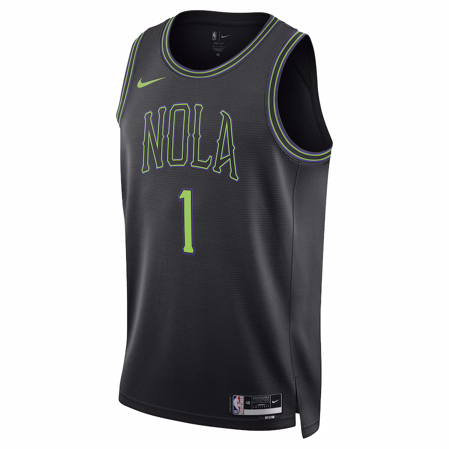 Zion Williamson New Orleans Pelicans 2023/24 City Edition Unisex Jersey