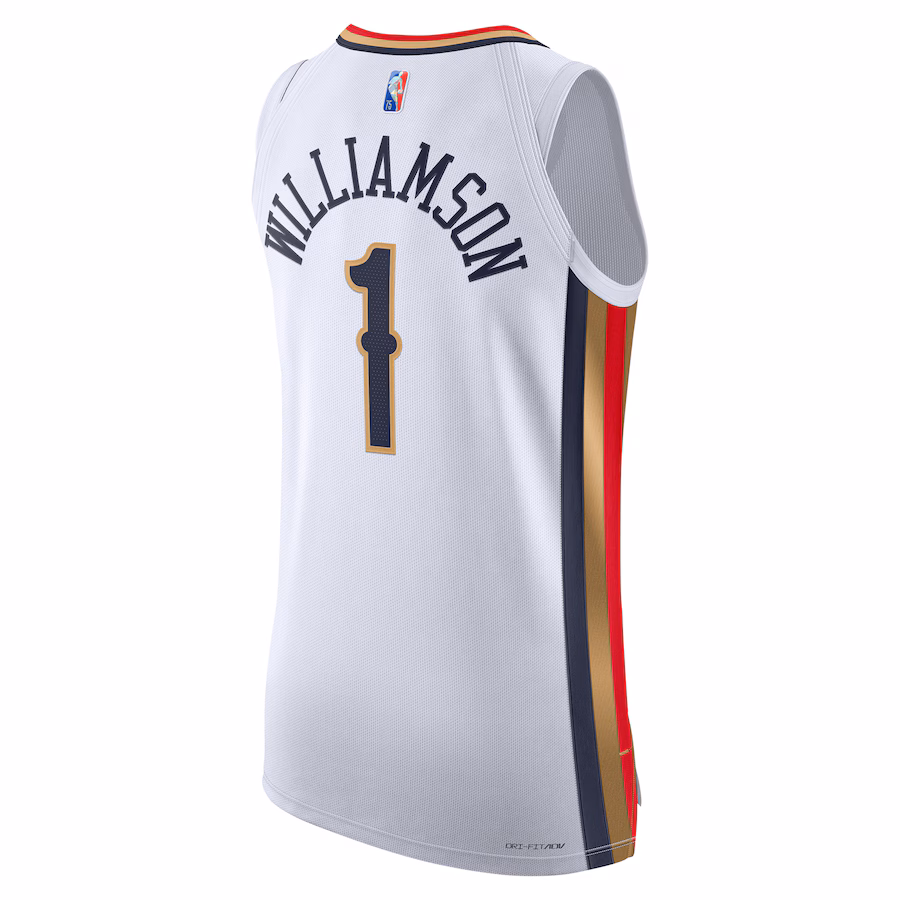 Zion Williamson, New Orleans Pelicans, Édition Ville 2021/22, Blanc