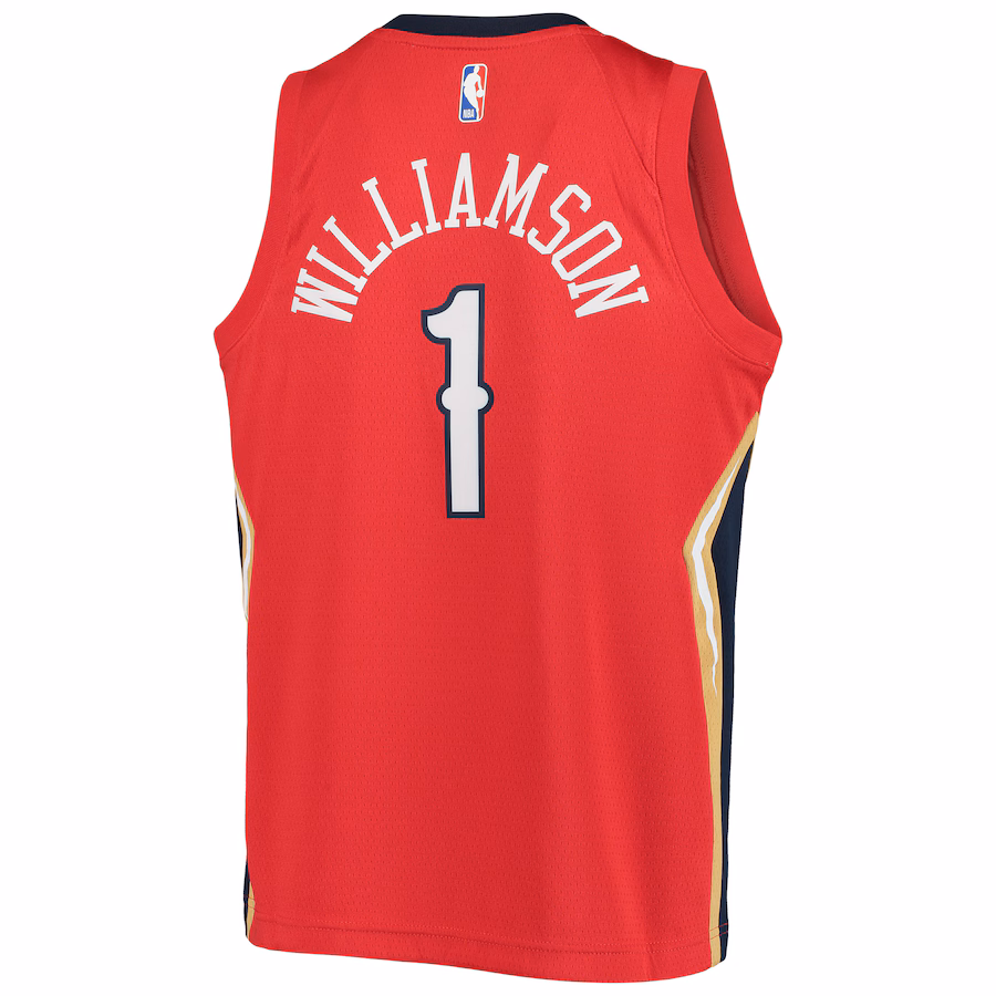 Zion Williamson, New Orleans Pelicans, Édition Statement 2020/21, Rouge
