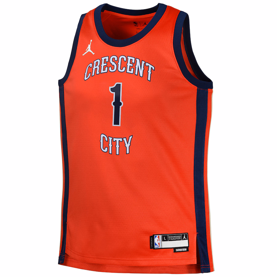 Zion Williamson, New Orleans Pelicans, Statement Edition, Red