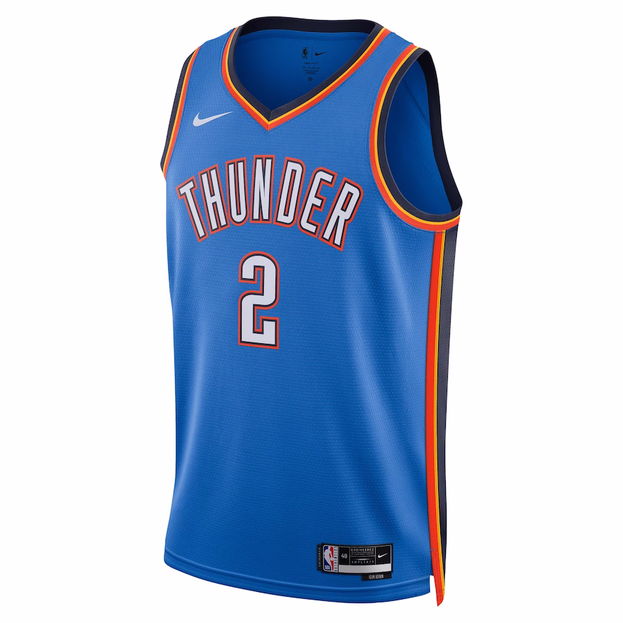 Shai Gilgeous-Alexander Oklahoma City Thunder Icon Edition, Blue