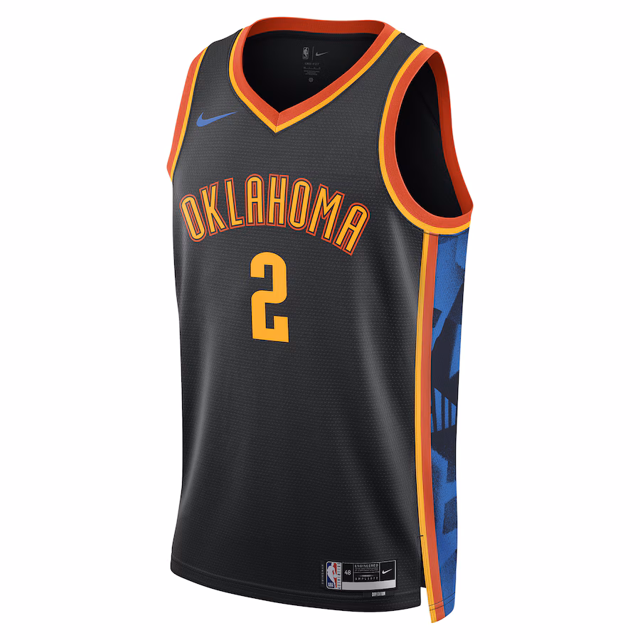 Maillot Shai Gilgeous-Alexander OKC Thunder City Edition 24/25