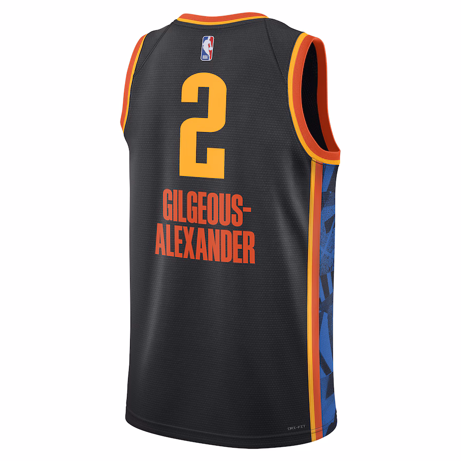Maillot Shai Gilgeous-Alexander OKC Thunder City Edition 24/25