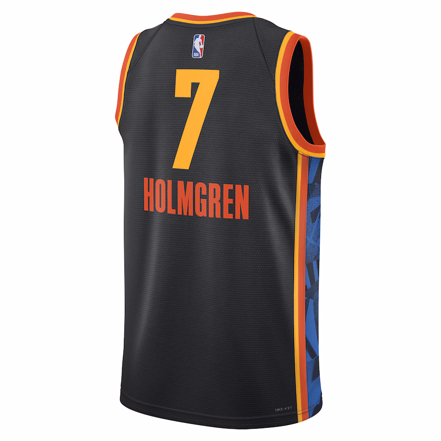 Camiseta Chet Holmgren OKC Thunder City Edition 2024/25