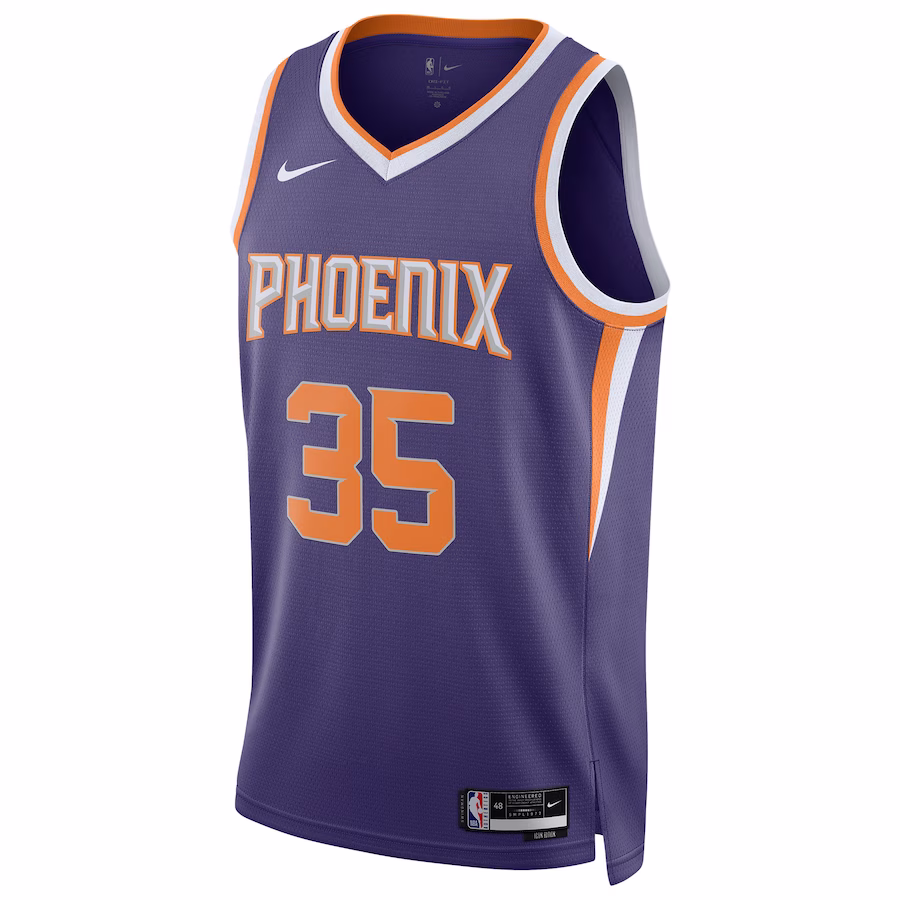 Maglia Swingman unisex di Kevin Durant per i Phoenix Suns - Edizione Icona - Viola