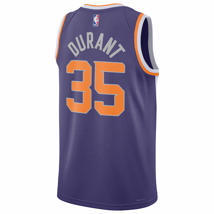 Maglia Swingman unisex di Kevin Durant per i Phoenix Suns - Edizione Icona - Viola