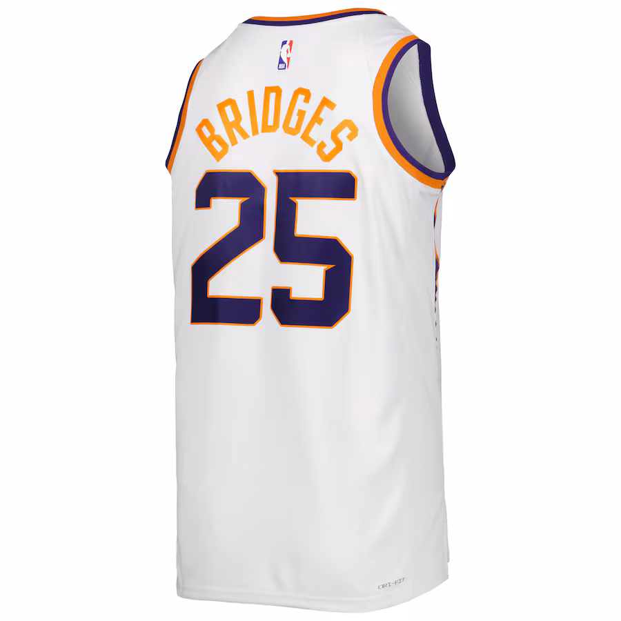 Canotta Mikal Bridges Phoenix Suns Association Edition Swingman (Unisex)