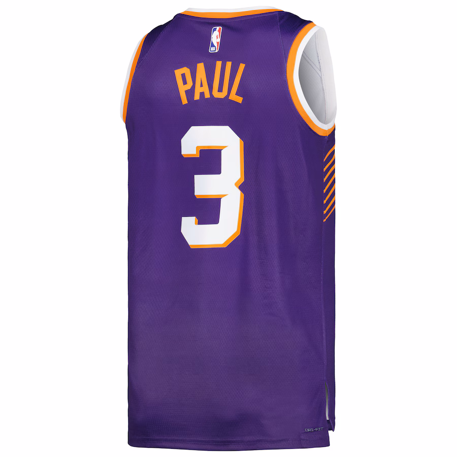 Maglia Swingman unisex di Chris Paul per i Phoenix Suns - Edizione Icona - Viola