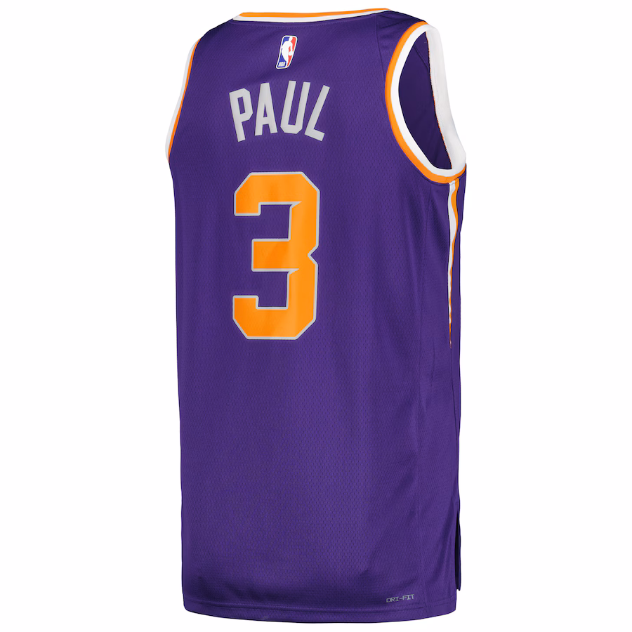 Maglia Swingman unisex di Chris Paul per i Phoenix Suns - Edizione Icona - Viola