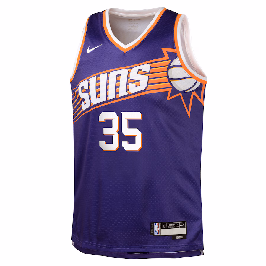 Camiseta Swingman 2020/21 de Chris Paul para los Phoenix Suns - Edición Ícono - Púrpura